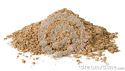 Pile of sand Stock Photo