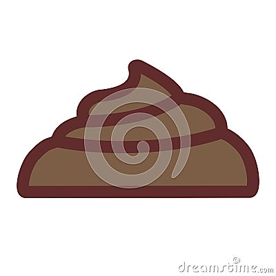 Pile of Shit Vector Illustration