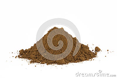 Pile of soil Stock Photo