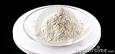 Pile of trisodium chloride phosphate on white background Stock Photo