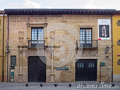 Pilgrim hostel - Santo Domingo de la Calzada Editorial Stock Photo