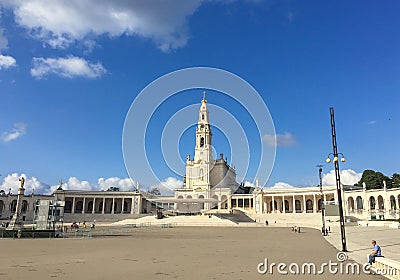 Fatima, Portugal`s most famous place of pilgrimage Editorial Stock Photo