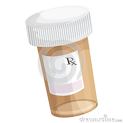 Pill Bottle Stock Photo