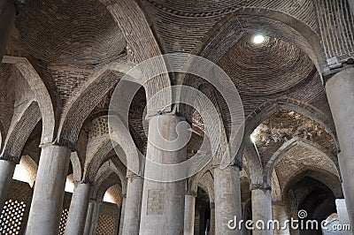 Pillars and vaults Editorial Stock Photo