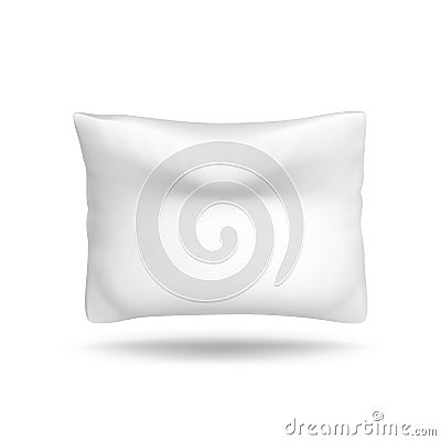 pillow cushion bed vector Vector Illustration