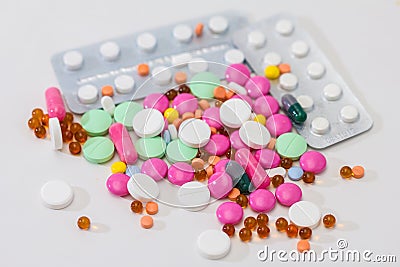 Pills Stock Photo