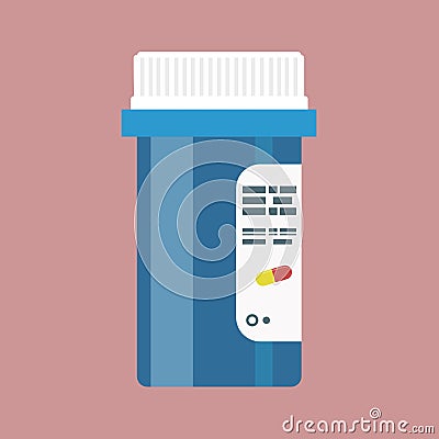 Pills package Stock Photo
