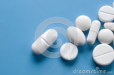 Pills and tablets Stock Photo