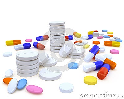 Pills2 Stock Photo