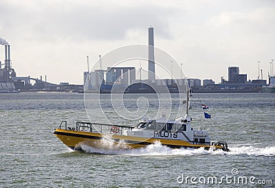 Pilot boat Stock Photo