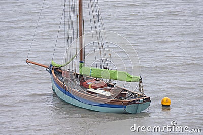 Pilot cutter Edith Gray Editorial Stock Photo