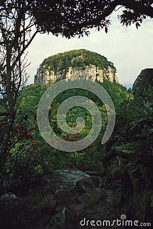 Pilot Mountain, NC Stock Photo