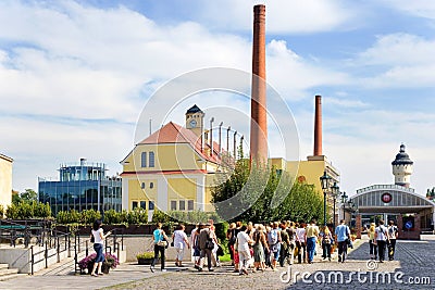 Pilsner Urquell brewery, Pilsen, Bohemia, Czech republic Editorial Stock Photo