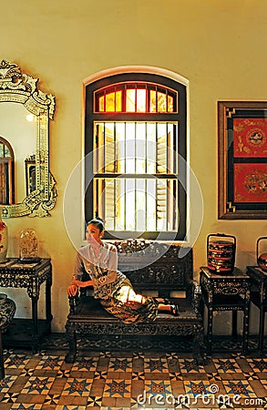 Pinang Peranakan Mansion Editorial Stock Photo