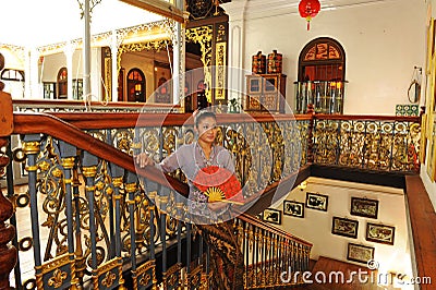 Pinang Peranakan Museum Editorial Stock Photo