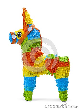 Pinata Side Stock Photo