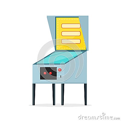 Pinball machine icon Vector Illustration