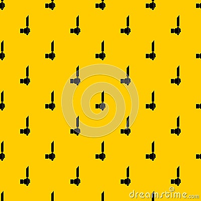 Pincer or plier in man hand pattern vector Vector Illustration