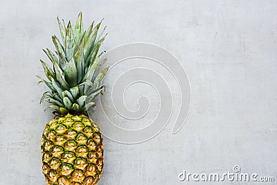 Tropical fruit pineapple Stock Photo