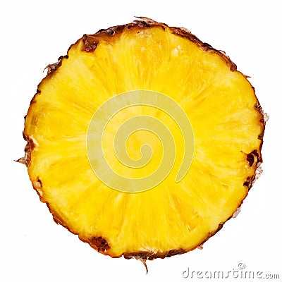 Pineapple slice. Stock Photo