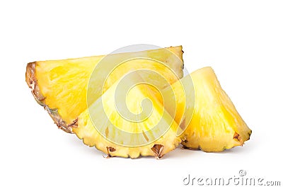 Pineapple slices Stock Photo