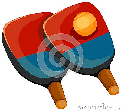 Ping pong Vector Illustration