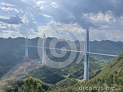 Pingtang Bridge of China Stock Photo