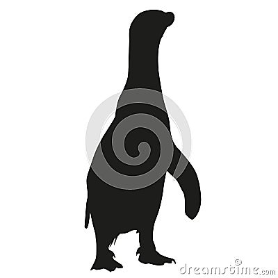 Pinguin silhouette Vector Illustration