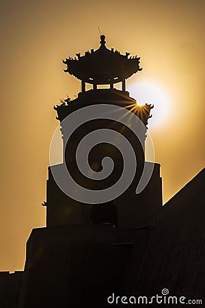 Pingyao Ancient City Stock Photo