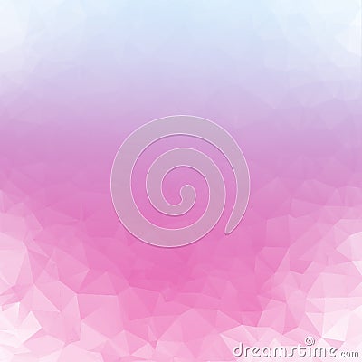 Pink Abstract background polygon colorful background Stock Photo