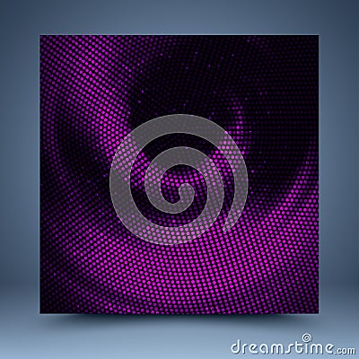 Pink and black mosaic abstract background Stock Photo