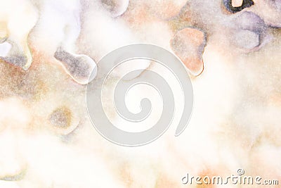 Pink abstract watercolor wash stained Stock Photo