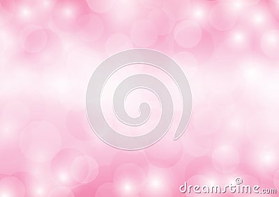 Pink background bokeh glittering luxury abstract light sparkling blurred gradient Stock Photo