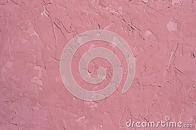 Pink background with concrete texture Stock Photo