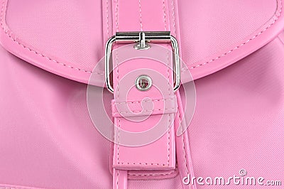 Pink Backpack Stock Photo