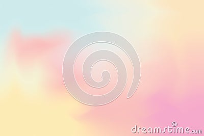 Pink blue soft color mixed background painting art pastel abstract, colorful art wallpaper Stock Photo