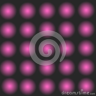 Pink blurry circles pattern background Cartoon Illustration