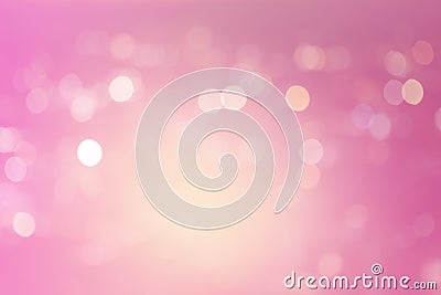 Pink bokeh abstract light backgrounds Stock Photo