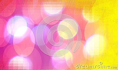 Pink bokeh background horizontal backdrop with copy space for text or image Stock Photo