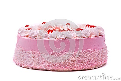 Pink cake Stock Photo