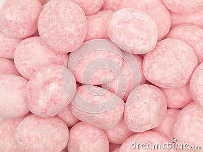 Pink Candy Bonbons Stock Photo