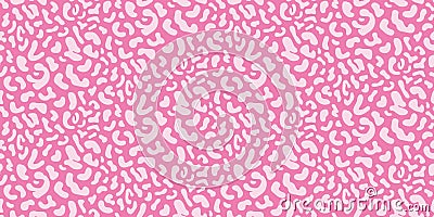 Pink Cheetah Seamless Pattern Leopard Background Vector Illustration