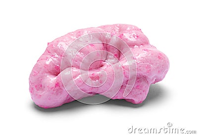 Chewed Gum Stock Photo