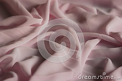 Pink chiffon Stock Photo