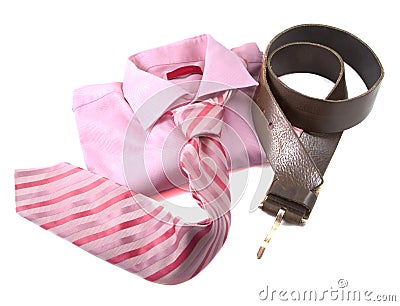 Pink clothing Stock Photo