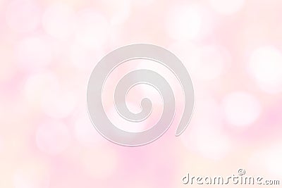 Pink color soft light background abstract, sweet bokeh background Stock Photo
