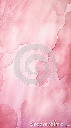 Pink colored aged abstract paper background, AI generative grunge texture Stock Photo