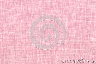 Pink colored seamless linen texture background Stock Photo