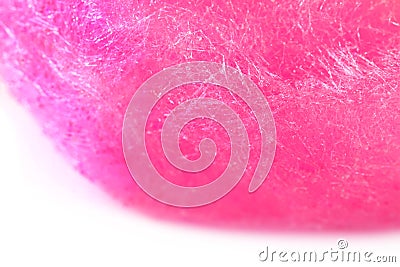 Pink cotton candy Stock Photo