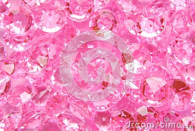 Pink diamond background Stock Photo